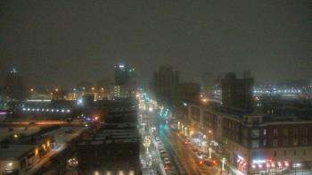 Weather camera view of Akron Beacon Journal.