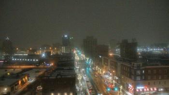 Weather camera view of Akron Beacon Journal.