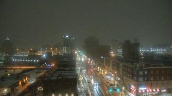 Weather camera view of Akron Beacon Journal.