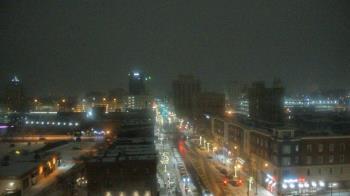 Weather camera view of Akron Beacon Journal.