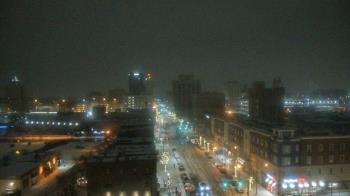 Weather camera view of Akron Beacon Journal.