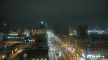 Weather camera view of Akron Beacon Journal.