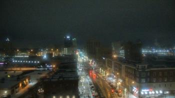 Weather camera view of Akron Beacon Journal.