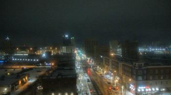 Weather camera view of Akron Beacon Journal.