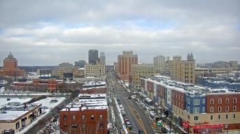 Weather camera view of Akron Beacon Journal.