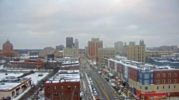Weather camera view of Akron Beacon Journal.