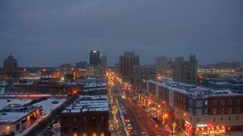 Weather camera view of Akron Beacon Journal.