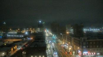 Weather camera view of Akron Beacon Journal.