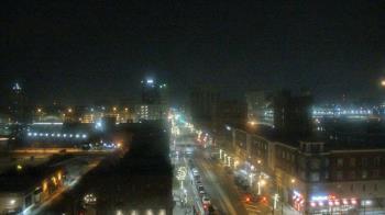 Weather camera view of Akron Beacon Journal.