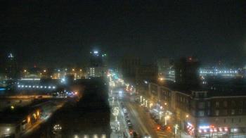 Weather camera view of Akron Beacon Journal.