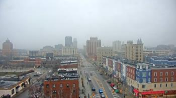 Weather camera view of Akron Beacon Journal.