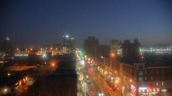 Weather camera view of Akron Beacon Journal.