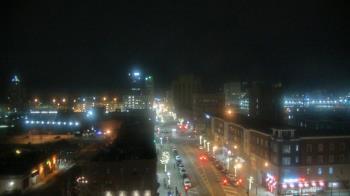 Weather camera view of Akron Beacon Journal.