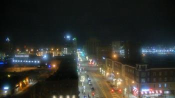 Weather camera view of Akron Beacon Journal.
