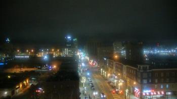 Weather camera view of Akron Beacon Journal.