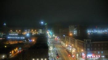Weather camera view of Akron Beacon Journal.