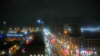 Weather camera view of Akron Beacon Journal.
