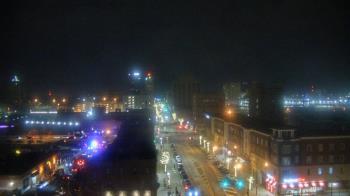 Weather camera view of Akron Beacon Journal.