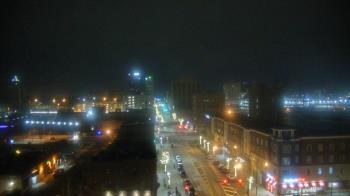 Weather camera view of Akron Beacon Journal.