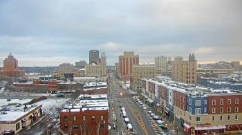 Weather camera view of Akron Beacon Journal.
