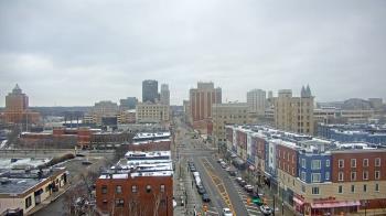 Weather camera view of Akron Beacon Journal.