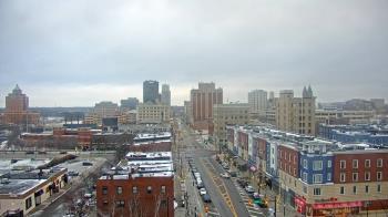 Weather camera view of Akron Beacon Journal.