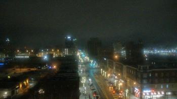 Weather camera view of Akron Beacon Journal.
