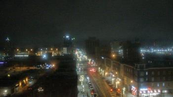 Weather camera view of Akron Beacon Journal.