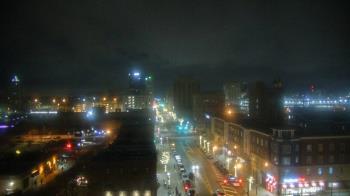 Weather camera view of Akron Beacon Journal.