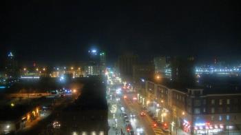 Weather camera view of Akron Beacon Journal.