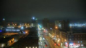 Weather camera view of Akron Beacon Journal.