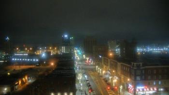 Weather camera view of Akron Beacon Journal.