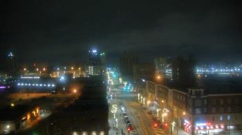 Weather camera view of Akron Beacon Journal.