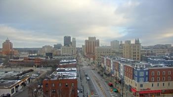 Weather camera view of Akron Beacon Journal.