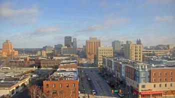 Weather camera view of Akron Beacon Journal.