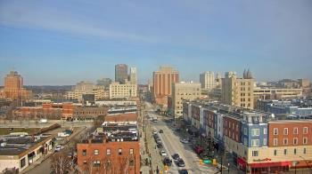 Weather camera view of Akron Beacon Journal.