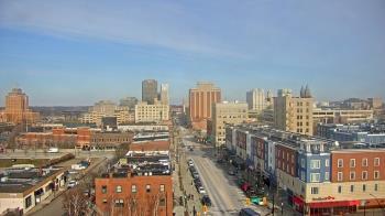 Weather camera view of Akron Beacon Journal.