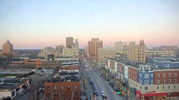 Weather camera view of Akron Beacon Journal.