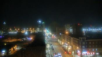 Weather camera view of Akron Beacon Journal.