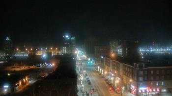 Weather camera view of Akron Beacon Journal.