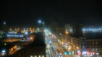 Weather camera view of Akron Beacon Journal.