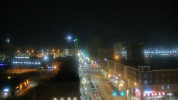 Weather camera view of Akron Beacon Journal.