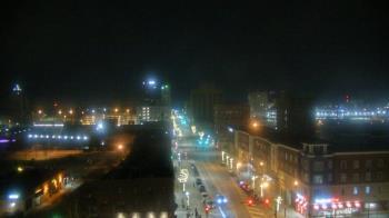 Weather camera view of Akron Beacon Journal.