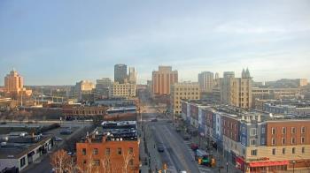 Weather camera view of Akron Beacon Journal.