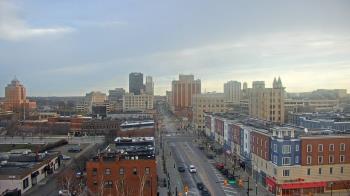 Weather camera view of Akron Beacon Journal.