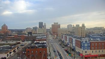 Weather camera view of Akron Beacon Journal.