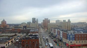 Weather camera view of Akron Beacon Journal.