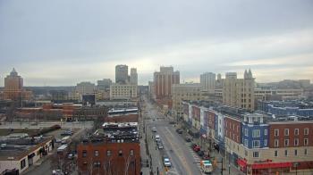 Weather camera view of Akron Beacon Journal.
