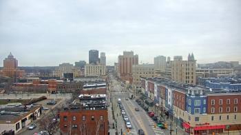 Weather camera view of Akron Beacon Journal.