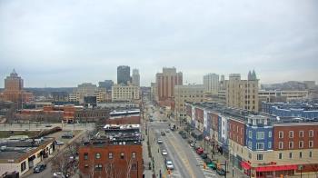 Weather camera view of Akron Beacon Journal.